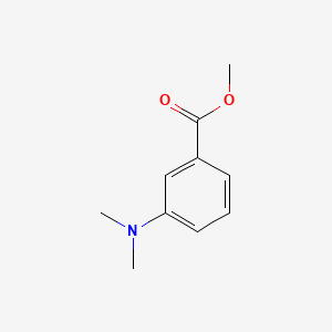 Chemical structure of Methyl 3-(Dimethylamino)benzoate