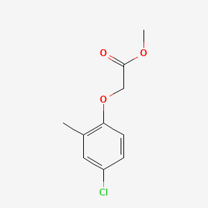Chemical structure of Methyl 4-Chloro-2-methylphenoxyacetate