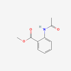 Chemical structure of Methyl N-Acetylanthranilate