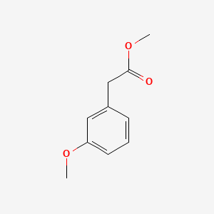 Chemical structure of Methyl 3-Methoxyphenylacetate