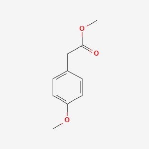 Chemical structure of Methyl 4-Methoxyphenylacetate