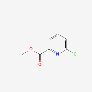 Chemical structure of Methyl 6-Chloro-2-pyridinecarboxylate