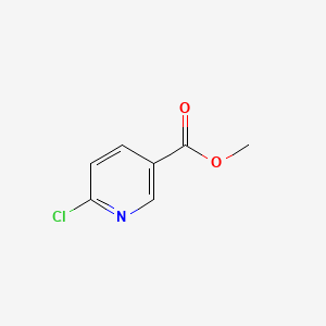 Chemical structure of Methyl 6-Chloronicotinate
