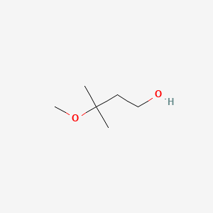 Chemical structure of 3-Methoxy-3-methylbutanol