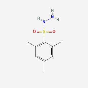 Chemical structure of 2-Mesitylenesulfonyl Hydrazide