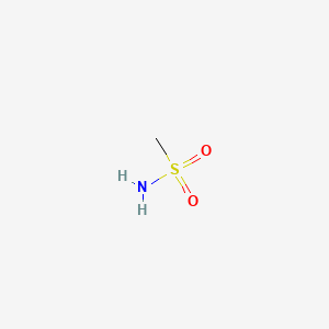 Chemical structure of Methanesulfonamide