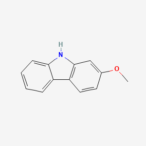 Chemical structure of 2-Methoxycarbazole