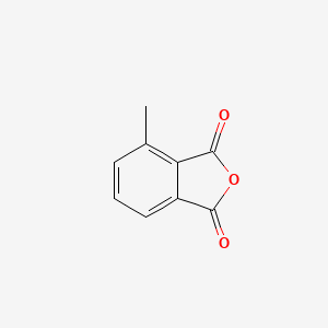 Chemical structure of 3-Methylphthalic Anhydride