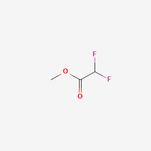 Chemical structure of Methyl Difluoroacetate