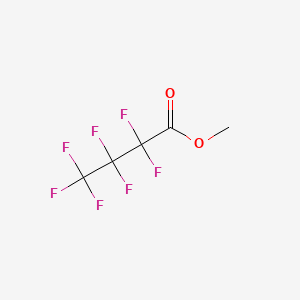 Chemical structure of Methyl Heptafluorobutyrate