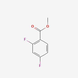 Chemical structure of Methyl 2,4-Difluorobenzoate