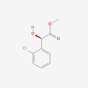 Chemical structure of Methyl 2-Chloro-D-mandelate