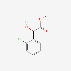 Chemical structure of Methyl 2-Chloro-L-mandelate