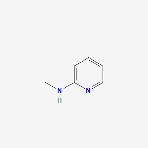 Chemical structure of 2-(Methylamino)pyridine