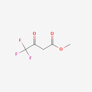 Chemical structure of Methyl 4,4,4-Trifluoroacetoacetate