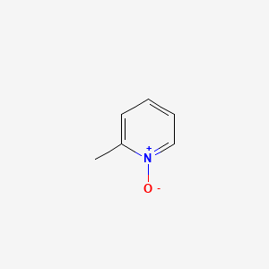 Chemical structure of 2-Methylpyridine N-Oxide