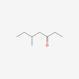 Chemical structure of 5-Methyl-3-heptanone