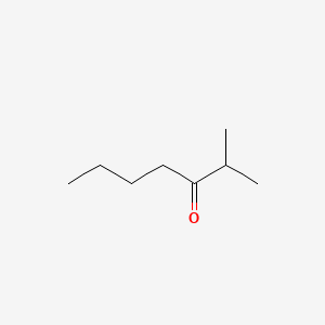 Chemical structure of 2-Methyl-3-heptanone