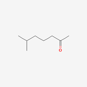 Chemical structure of 6-Methyl-2-heptanone