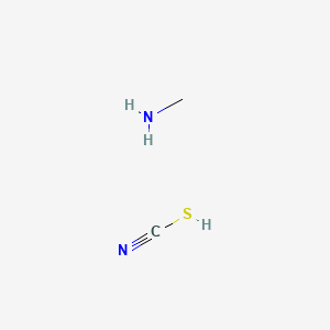 Chemical structure of Methylammonium Thiocyanate