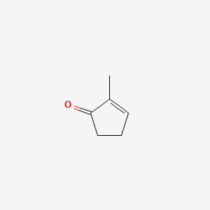 Chemical structure of 2-Methyl-2-cyclopenten-1-one