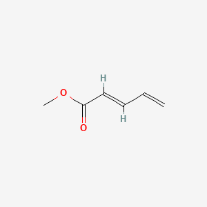 Chemical structure of Methyl 2,4-pentadienoate