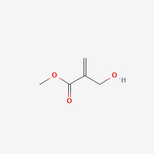 Chemical structure of Methyl 2-(hydroxymethyl)acrylate