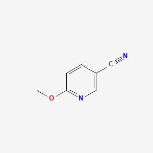 Chemical structure of 6-Methoxy-3-pyridinecarbonitrile