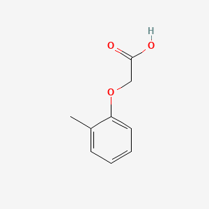 Chemical structure of (2-Methylphenoxy)acetic acid