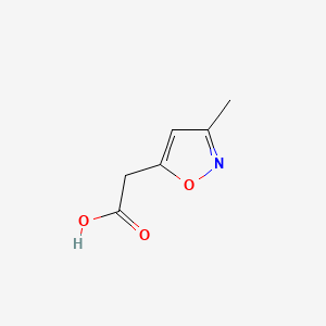 Chemical structure of 3-Methyl-5-isoxazoleacetic acid