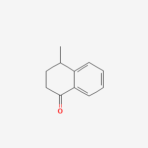 Chemical structure of 4-Methyl-1-tetralone