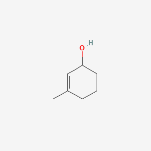 Chemical structure of 3-Methyl-2-cyclohexen-1-ol