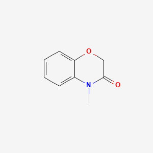 Chemical structure of 4-Methyl-2H-1,4-benzoxazin-3(4H)-one