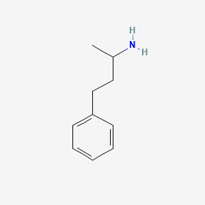 Chemical structure of 1-Methyl-3-phenylpropylamine