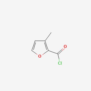 Chemical structure of 3-Methylfuran-2-carbonyl chloride