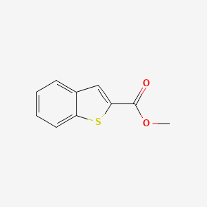 Chemical structure of Methyl benzo[b]thiophene-2-carboxylate