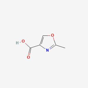 Chemical structure of 2-Methyloxazole-4-carboxylic acid