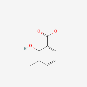 Chemical structure of Methyl 2-hydroxy-3-methylbenzoate