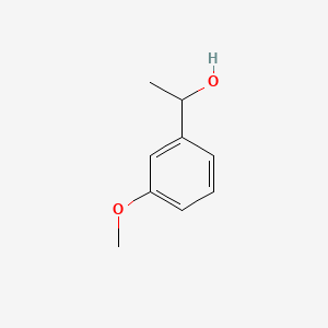 Chemical structure of (+-)-1-(3-Methoxyphenyl)ethanol