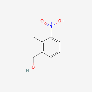 Chemical structure of 2-Methyl-3-nitrobenzyl alcohol