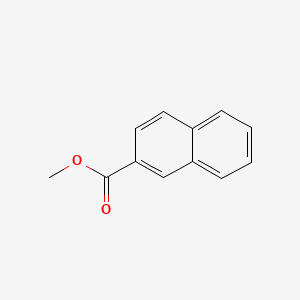 Chemical structure of Methyl 2-naphthoate