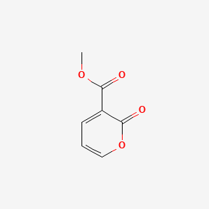 Chemical structure of Methyl 2-oxo-2H-pyran-3-carboxylate