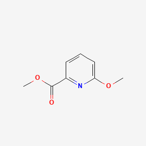 Chemical structure of Methyl 6-methoxypyridine-2-carboxylate