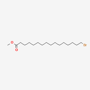 Chemical structure of Methyl 16-bromohexadecanoate