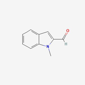 Chemical structure of 1-Methylindole-2-carboxaldehyde