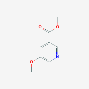 Chemical structure of Methyl 5-methoxypyridine-3-carboxylate