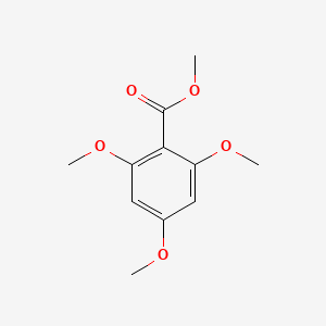 Chemical structure of Methyl 2,4,6-trimethoxybenzoate
