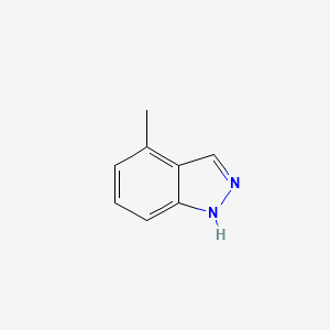 Chemical structure of 4-Methyl-1H-indazole
