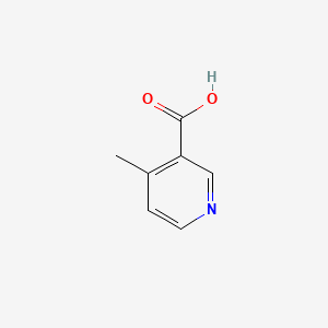 Chemical structure of 4-Methylpyridine-3-carboxylic acid
