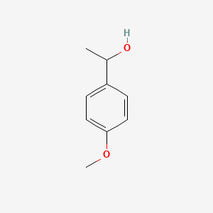 Chemical structure of 1-(4-Methoxyphenyl)ethanol
